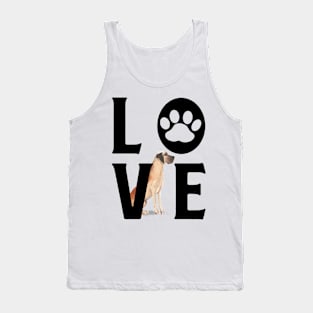 Dog Love - Great Dane Tank Top